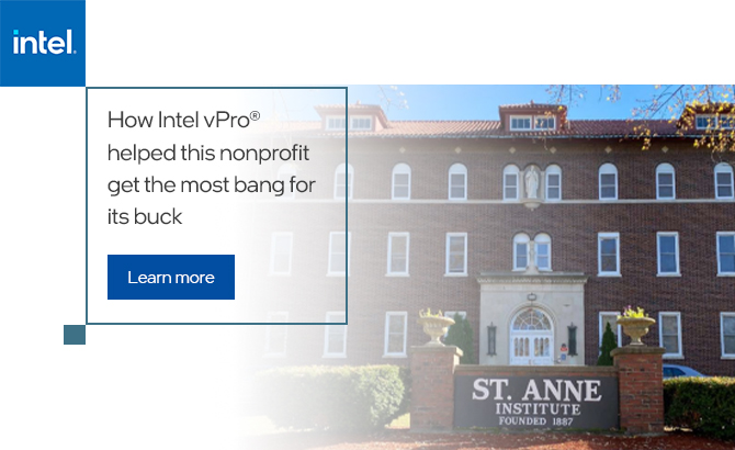How Intel vPro® helped this nonprofit get the most bang for its buck