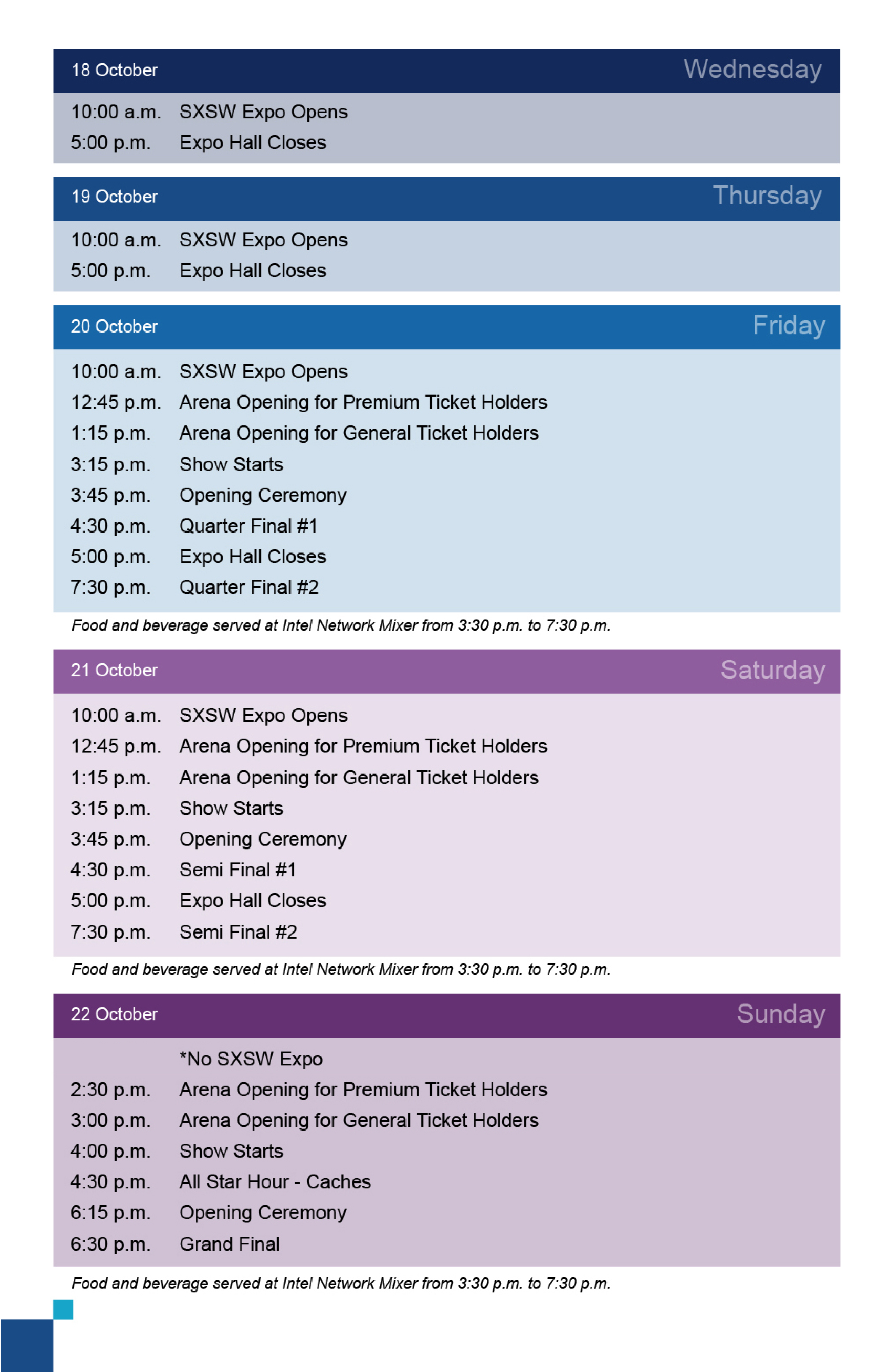 Agenda