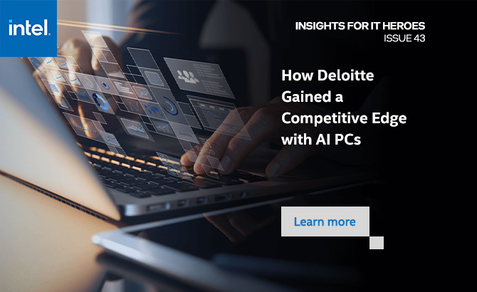 How Deloitte Gained a Competitive Edge with AI PCs