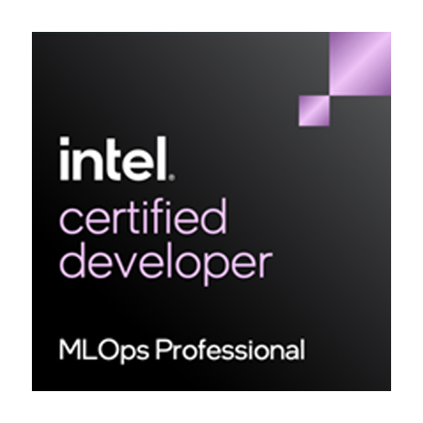 Intel Certified Dev Program (MLOps)