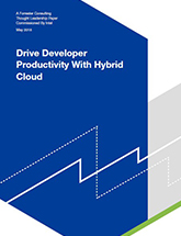 Drive Developer Productivity with Hybrid Cloud, Forrester Consulting Paper